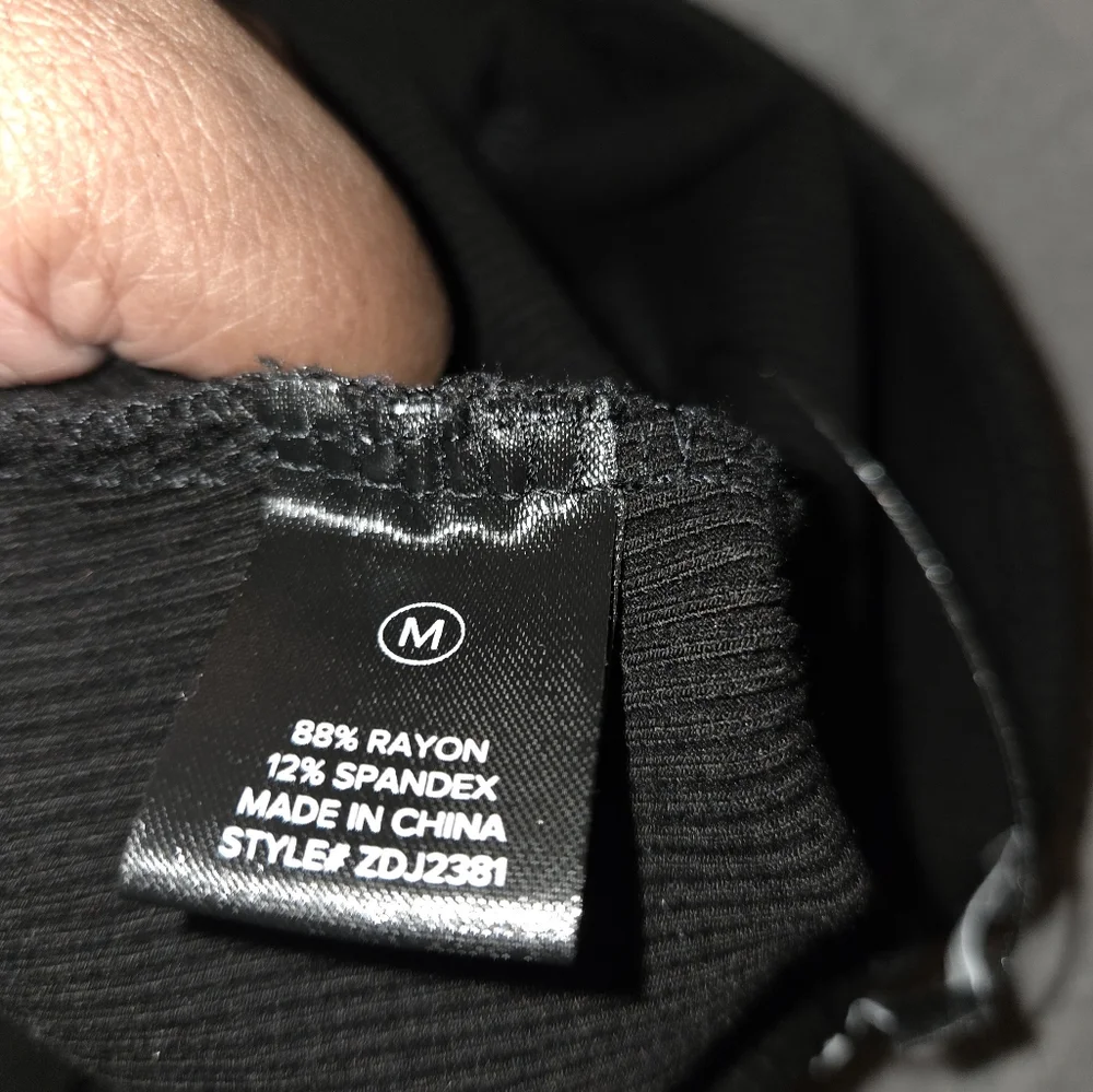 Fashion Nova Elegant Black Ribbed Top - Picture 6 of 6